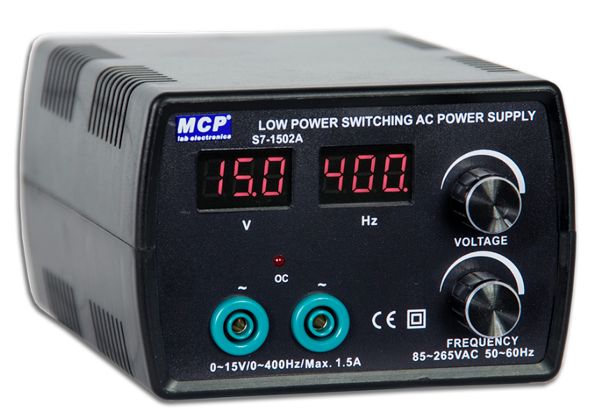 S7‑1502A Voltage & Frequency Adjustable LOW POWER SWITCHING POWER SUPPLY