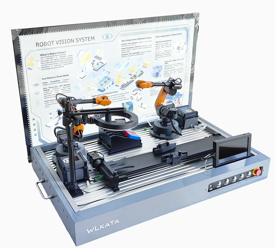 WLKATA Mirobot AI Automatic Sorting Cell – Touch Screen, CTE Training Solution