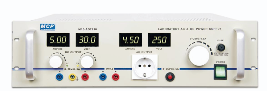 M10-AD2210 LABORATORY AC & DC POWER SUPPLY