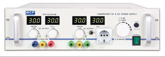 M10-AD3030 LABORATORY AC & DC POWER SUPPLY